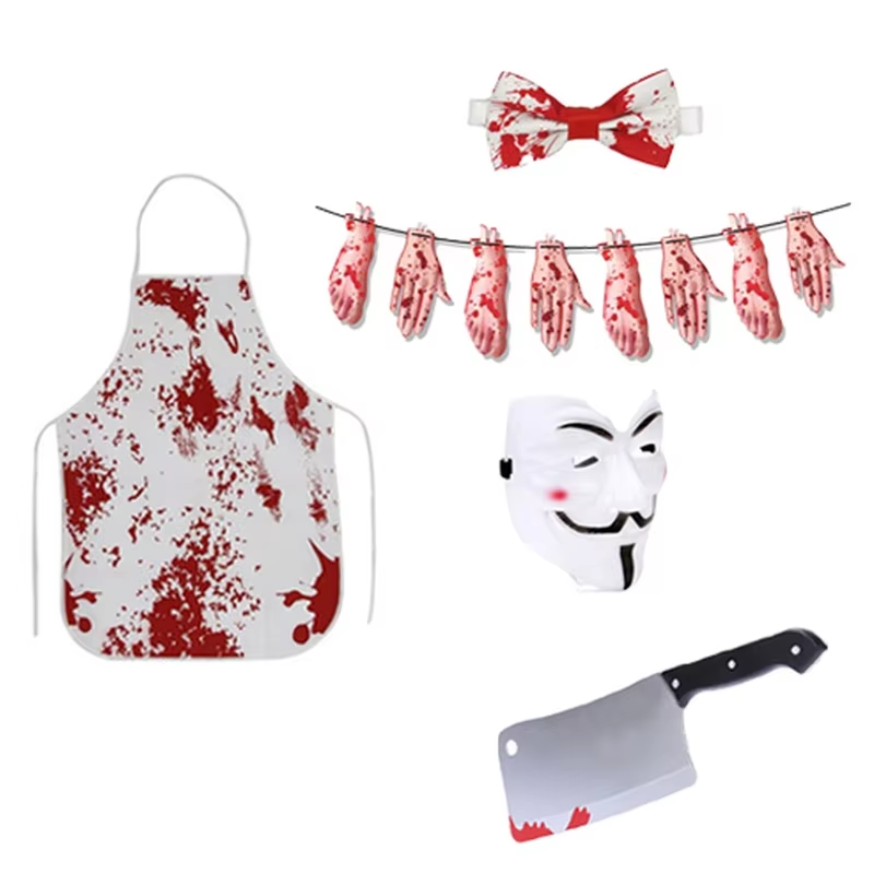 Commercial Kitchen Knife Set - PESENAR Blood Stain Simulation + Funny