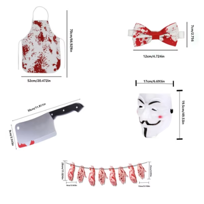 PESENAR   Blood Stain Simulati - огляд і ціна Commercial Kitchen Knife Set