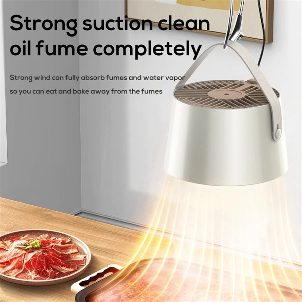 M10K Portable Range Hood Kitch - огляд і ціна Commercial Kitchen Canopy