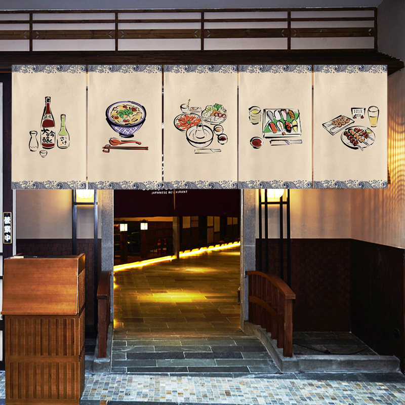 VIKAMA Traditional Noren Curta - огляд і ціна Commercial Kitchen Canopy