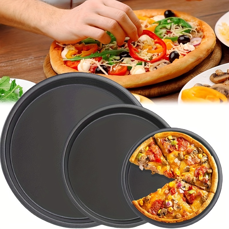 Nonstick Pizza Pan Set Carbon  - огляд і ціна Pizza Conveyor Oven