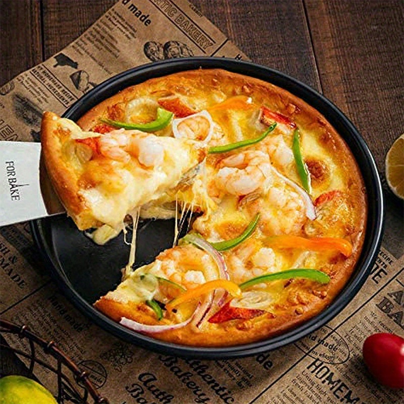Nonstick Pizza Pan Set Carbon  - огляд і ціна Pizza Conveyor Oven