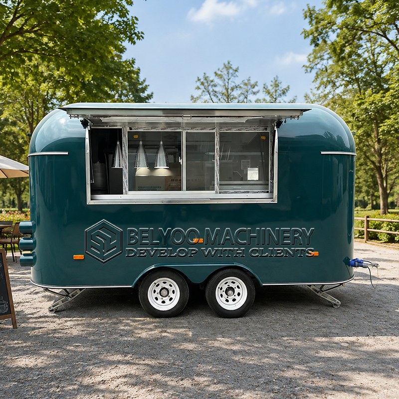 Belyoo Commercial Food Trailer - огляд і ціна Commercial Kitchen Equipment