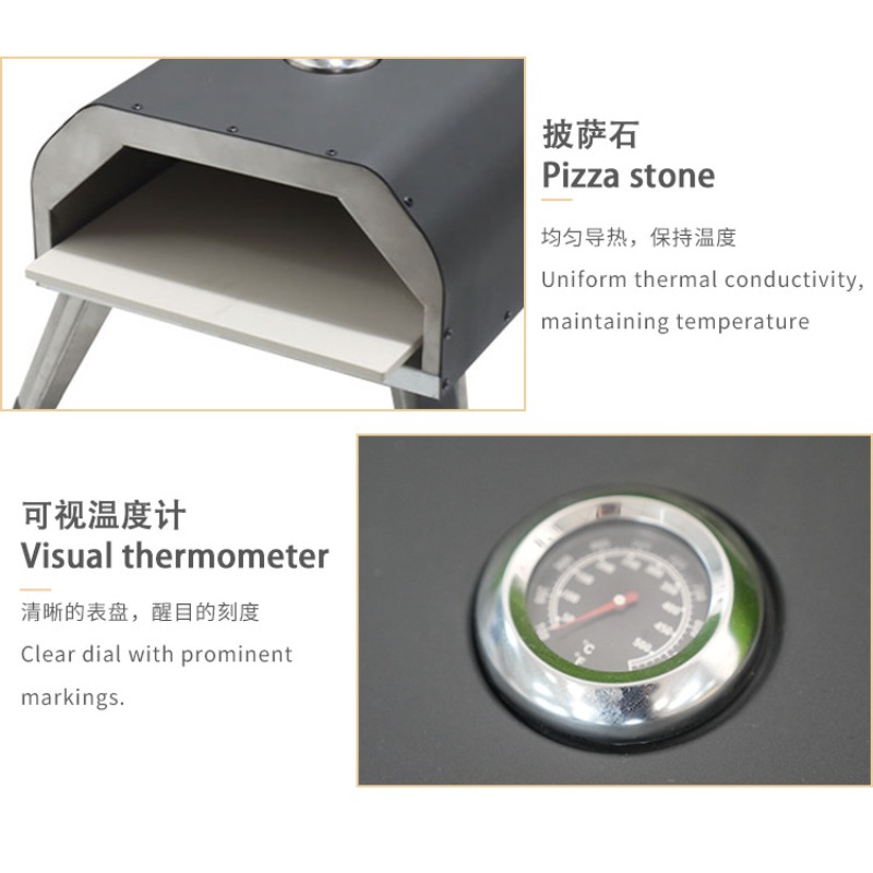16 Inch Gas Pizza Oven Portabl - огляд і ціна Commercial Kitchen Oven