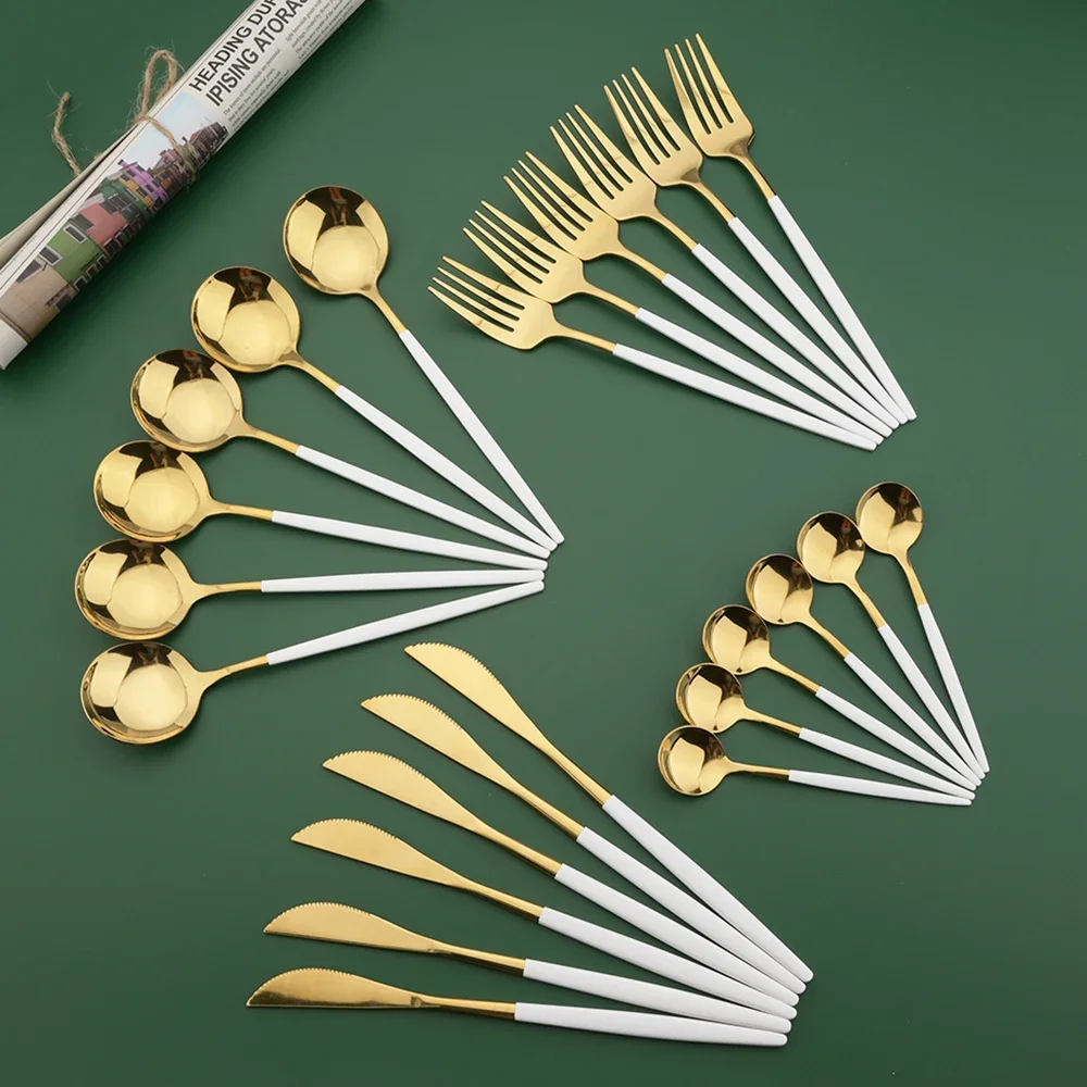 16/24/32/48Pcs Dinnerware Set  - огляд і ціна Commercial Kitchen Knife Set