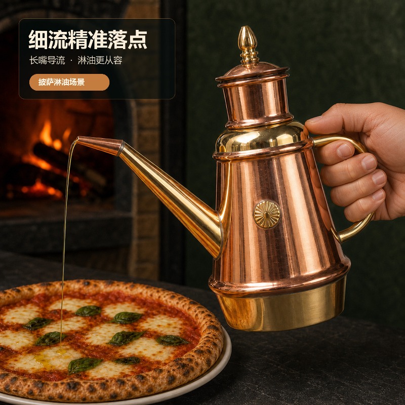 Handmade Copper Oil Pot Italia - огляд і ціна Commercial Kitchen Oven