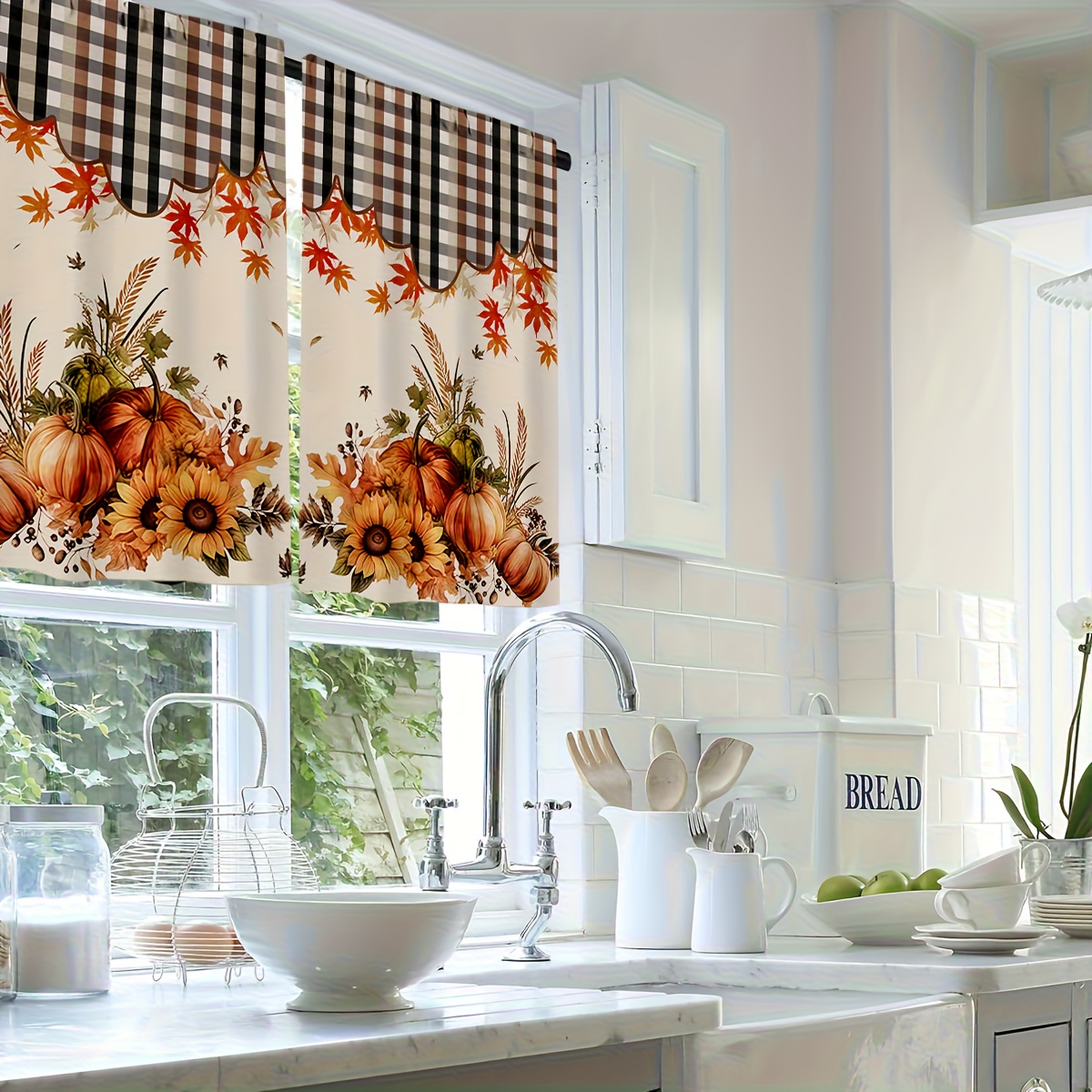  Fall Leaves Pumpkin Sunflower - огляд і ціна Commercial Kitchen Canopy