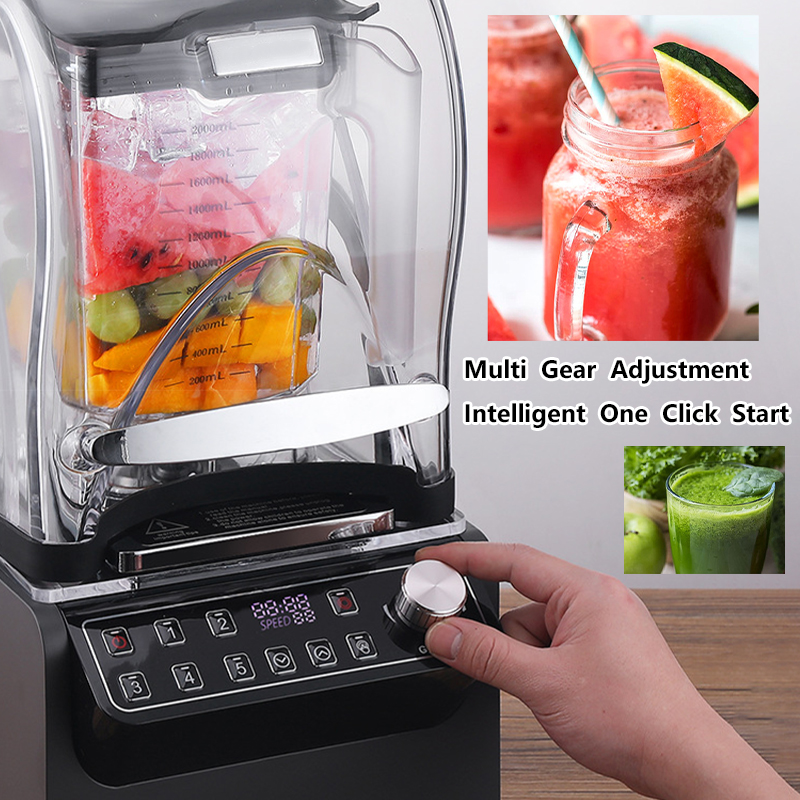 1800W Commercial Ice Blender M - огляд і ціна Commercial Blender Heavy Duty