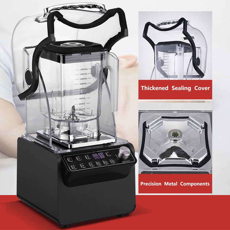 1800W Commercial Ice Blender M - огляд і ціна Commercial Blender Heavy Duty