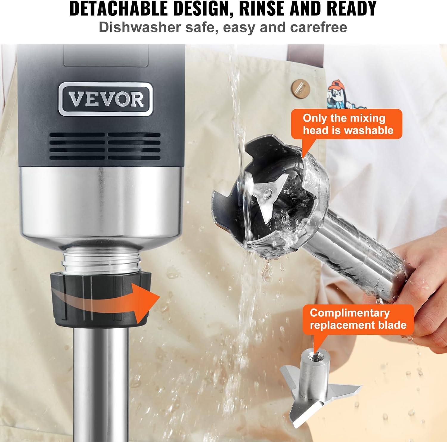 Commercial Immersion Blender,  - огляд і ціна Commercial Blender Heavy Duty