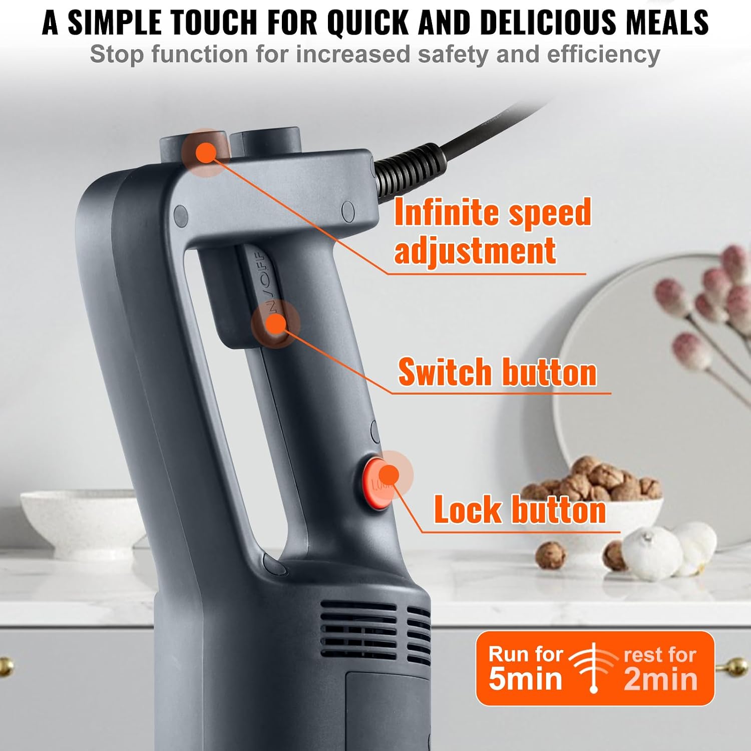 Commercial Immersion Blender,  - огляд і ціна Commercial Blender Heavy Duty