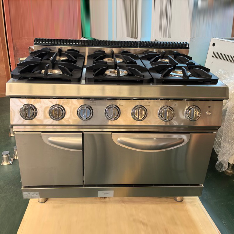 Commercial Gas Stove Stainless - огляд і ціна Commercial Kitchen Oven