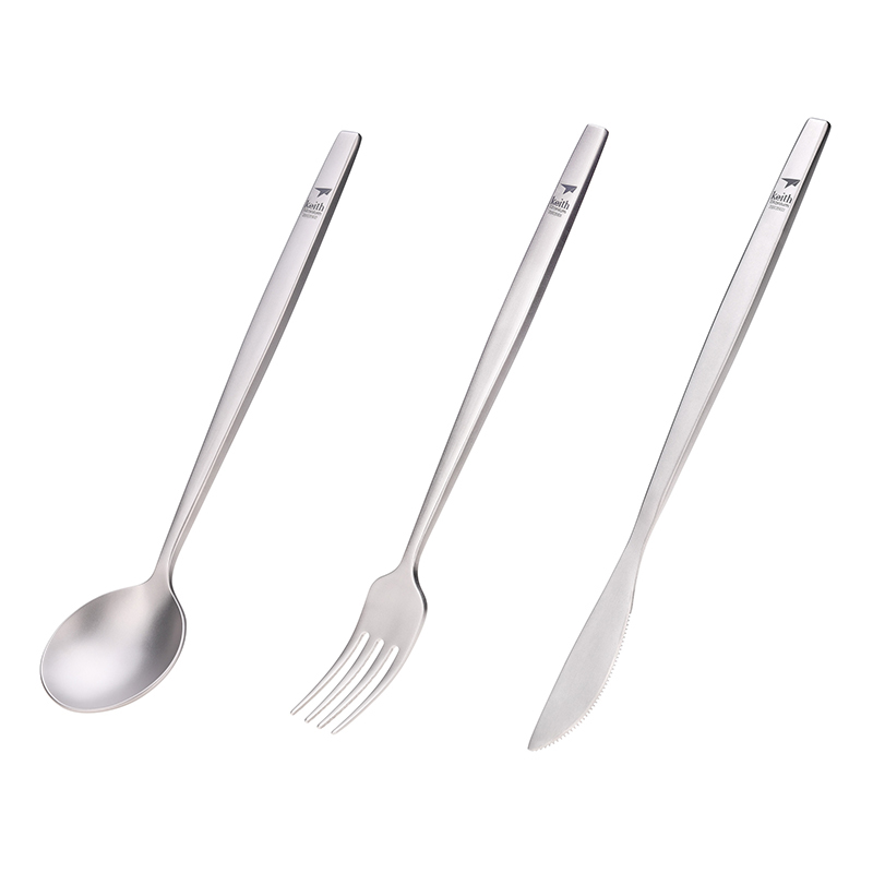 Keith Titanium Portable Spoon  - огляд і ціна Commercial Kitchen Knife Set