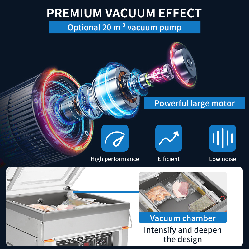 DZ-500  Vertical Single Chambe - огляд і ціна Vacuum Sealer