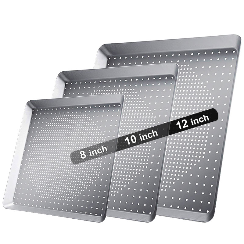 8/10/12inch Nonstick Square Pi - огляд і ціна Pizza Conveyor Oven