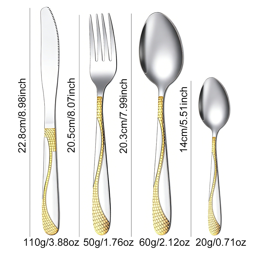 8Pcs Cutlery Sets Stainless St - огляд і ціна Commercial Kitchen Knife Set