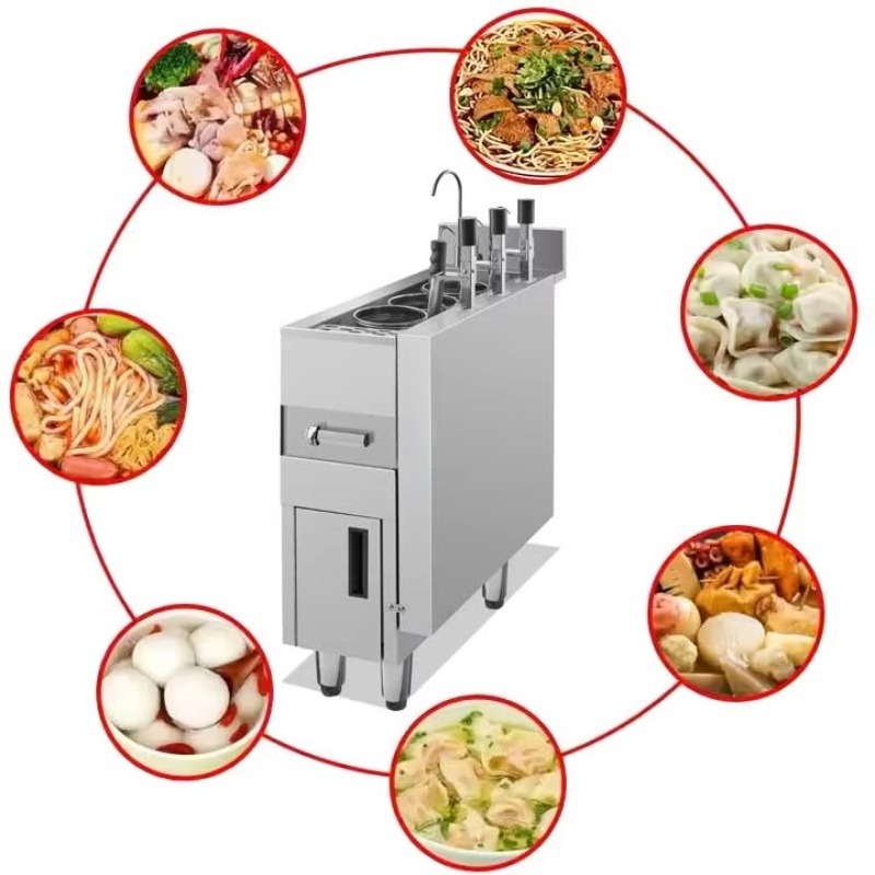 Commercial 3-Pot Electric  Aut - огляд і ціна Commercial Kitchen Equipment
