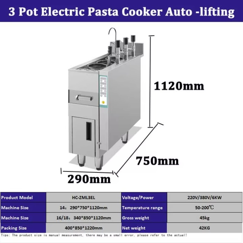 Commercial 3-Pot Electric Auto - огляд і ціна Commercial Kitchen Parts & Service
