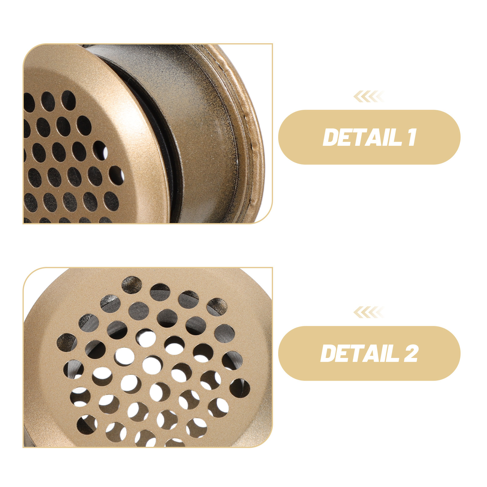 6 Pcs Stainless Steel Vent Cov - огляд і ціна Commercial Kitchen Vent